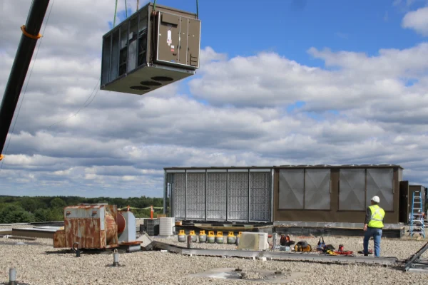 Precision Engineering in Record Time: The Complex Installation of a 172-Ton HVAC Titan in Framingham