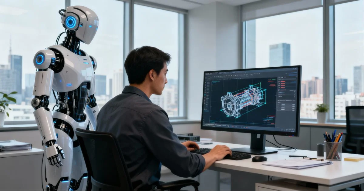 The Silent Revolution: How AI Copilots are Reshaping Mechanical Engineering Workflows
