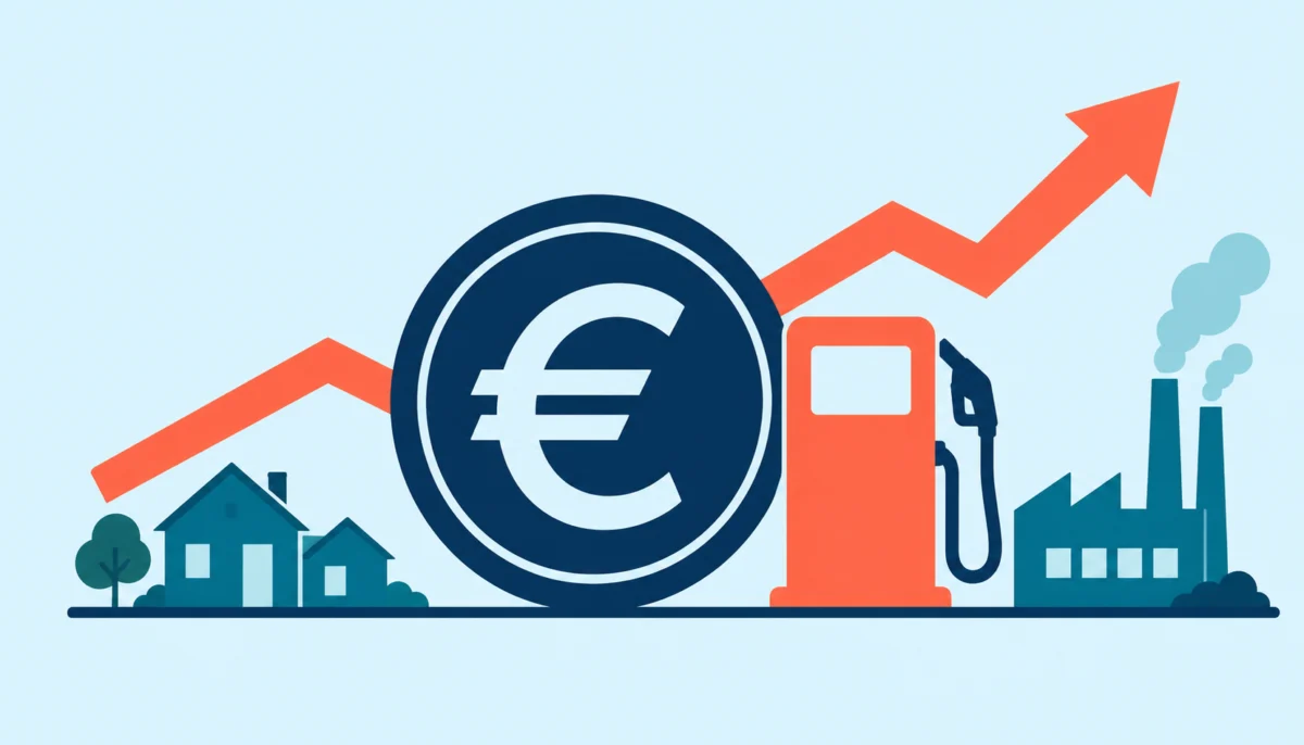 Eurozone Inflation Surges to 3.8%: Energy Costs Trigger Renewed Economic Anxiety
