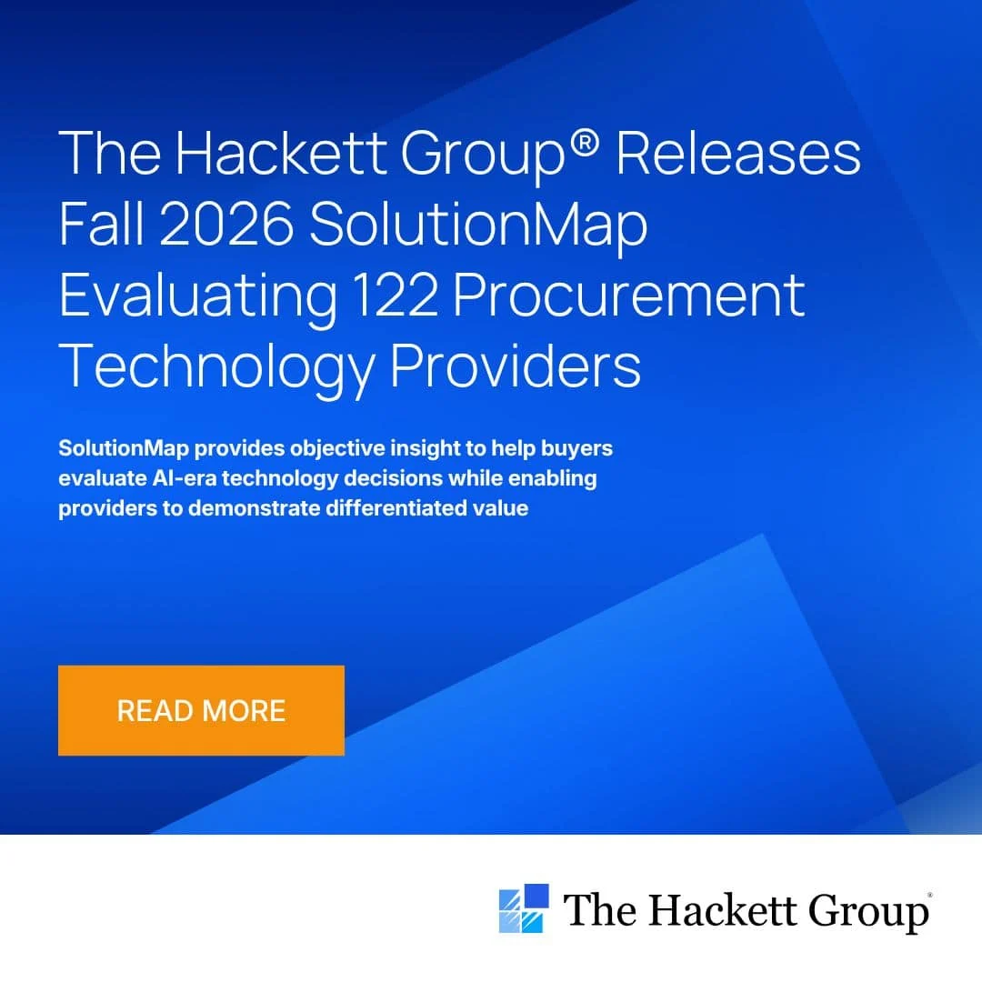 Navigating the AI-Driven Procurement Landscape: The Hackett Group Unveils Fall 2026 SolutionMap Assessments