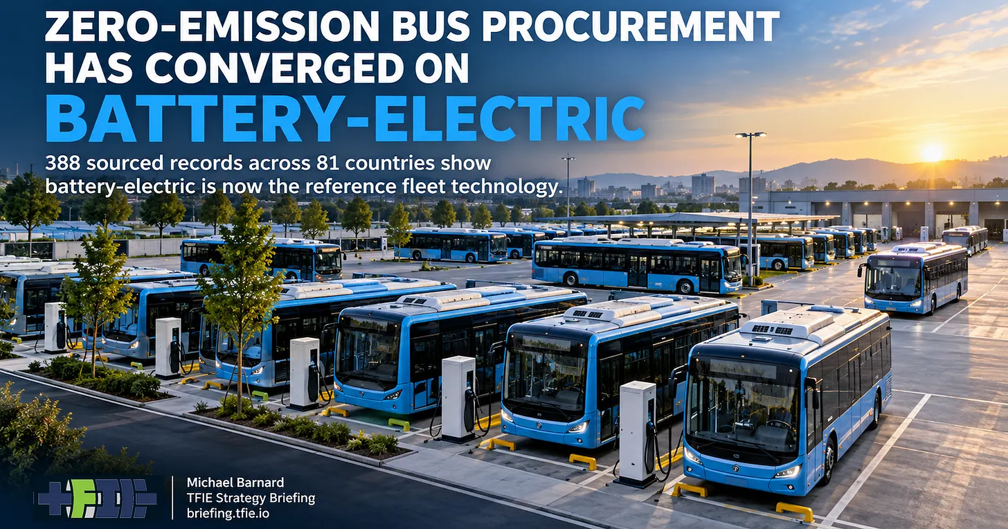 The Great Zero-Emission Bus Shift: Why Battery-Electric Has Won the Fleet Race Over Hydrogen