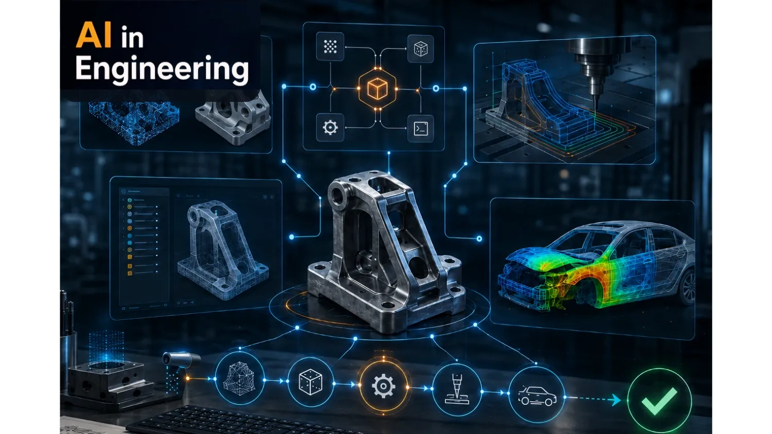 The Messy Middle: How Artificial Intelligence is Redefining Engineering, CAD, and Manufacturing Workflows