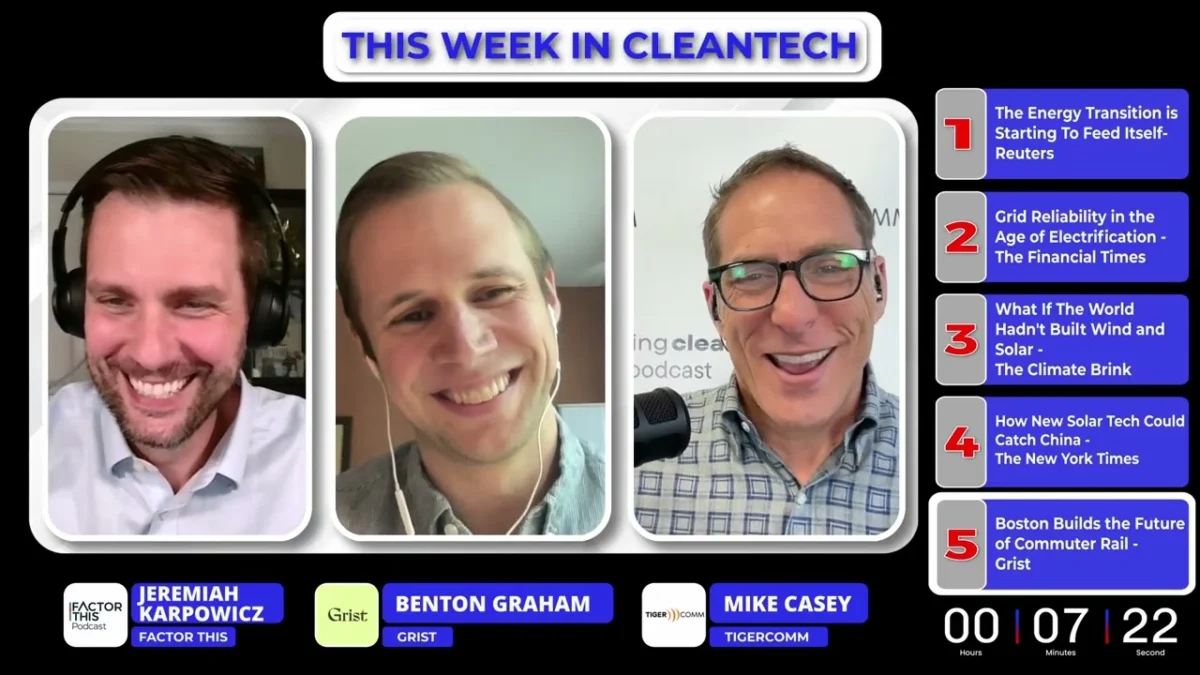 This Week in Cleantech: The Circular Economy, Grid Evolution, and Next-Gen Solar Dominate the Energy Transition