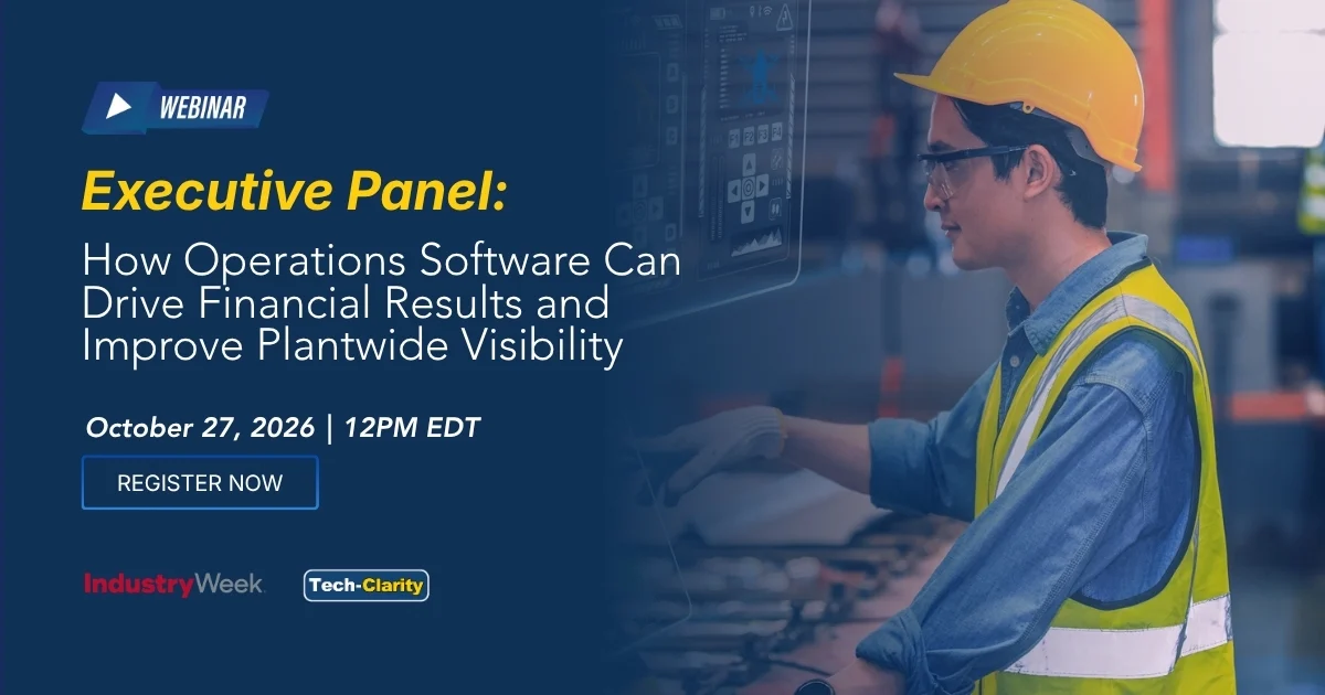 Unlocking the Factory Floor: How Operations Software and AI Drive Financial Growth and Plantwide Visibility