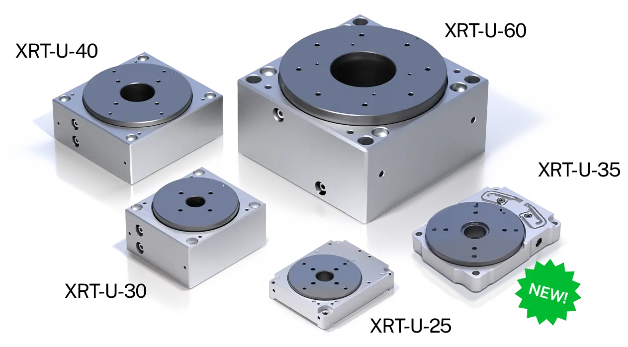 Xeryon Redefines Precision Motion: The XRT-U-35 Ultra-Compact Rotation Stage Delivers 40 mNm of Torque via Patented Ultrasonic Piezo Technology